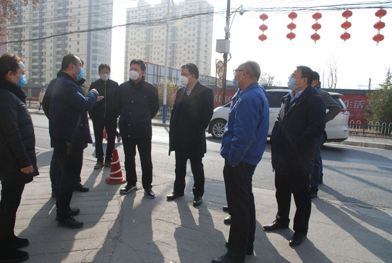星火機床領導班子深入一線 檢查疫情防控工作 星火機床領導班子深入一線 檢查疫情防控工作